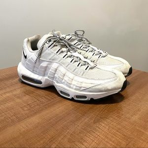 Nike Airmax 95 White Athletic Sneakers Shoes